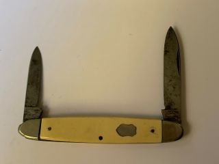 Vintage I.  Hoffman Germany 2 Blade Folding Pocket Knife