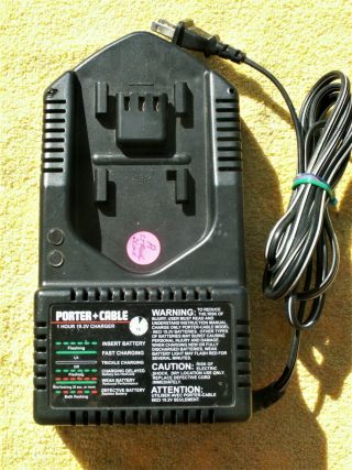 Vintage Porter Cable Charger For 19.  2v Batteries Model 8624 (a)