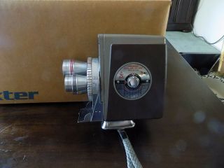 Dejur Electra Vintage Movie Camera Made In Usa,  Film Camera