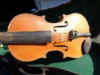 Vintage Antonius Stradivarius Cremonenfis Faciebat Anno 17 W/ Hard Case Userd