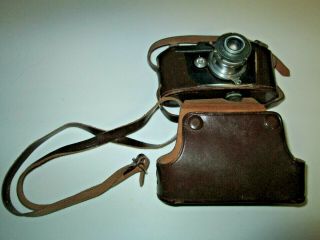 Vintage Argus 35mm Camera With Leather Case