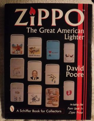 Zippo " The Great American Lighter " By David Poore
