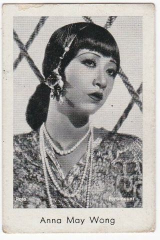 Anna May Wong Card 321 " Josetti Filmpictures " Josetti Berlin 1932