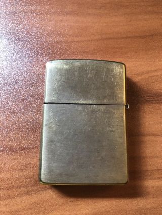 Zippo Vintage Gold Lighter 16 Hole 5 Barrell