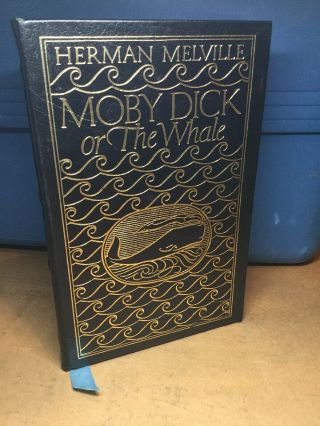 Vintage 1977 Moby Dick Or The Whale By Herman Melville Hardcover Book