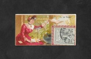 W.  Duke 1889 (stamp Cards) Type Card  I 