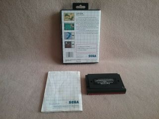 Vintage 1988 SEGA Master System Game Golvellius Complete 2