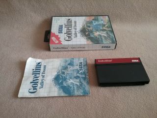 Vintage 1988 SEGA Master System Game Golvellius Complete 3