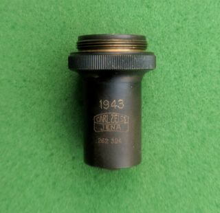 Carl Zeiss (Jena),  vintage microscope objective,  40X/0.  65,  160/0.  17, 2