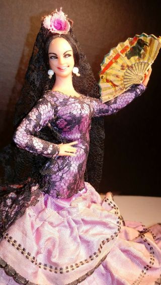 Vintage Marin Chiclana Figurines 2 Spanish Flamenco Dancers 3