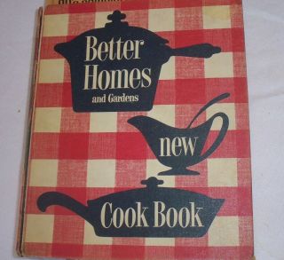 Vintage Better Homes & Gardens Cookbook 1953 First Edition First Printing