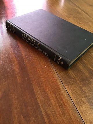 To Kill A Mockingbird Harper Lee 1960 First Edition Book Club