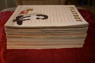 1964 Playboy Magazines - Complete Year - Vg,  - 1960 
