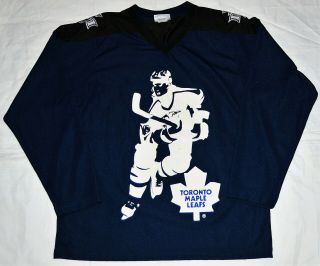 Vintage Nhl Toronto Maple Leafs Ice Hockey Jersey Vest Size Small