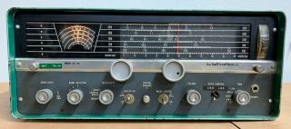 Vintage Hallicrafters Sx - 110 Ham Radio Tube Receiver