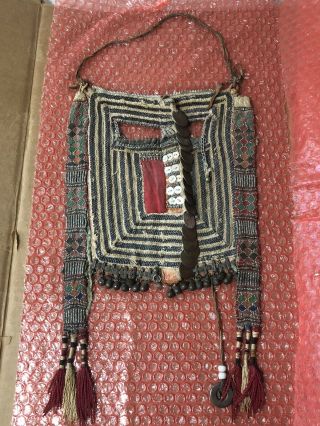 Egypt Real Bedouin Woman Mask North Sinai Antique Pre 1900 Ethnic