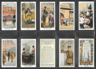 Wills 1935 (royalty) Full 50 Card Set  The Reign Of H.  M.  King George V