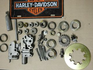 Vintage Harley Shovelhead Panhead Knucklehead Engine Motor Cylinder Oil Pump