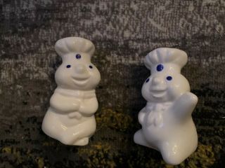 Pillsbury Doughboy Salt And Pepper Shakers 1997 Vintage