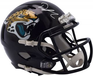 D.  J.  Chark Jacksonville Jaguars Signed Riddell Speed Mini Helmet - Fanatics
