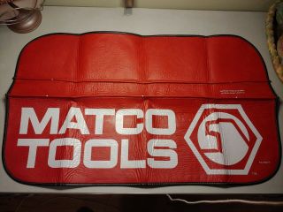 Classic Vintage Matco Tools Fender Cover Fc 103t In Red And White