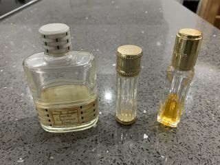 3 X Vintage Christian Dior Perfume Bottles Miss Dior,  Diorissimo & Fraiche