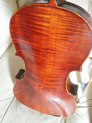 Very Old Antique Full Size Violin Comes With Case And Bow