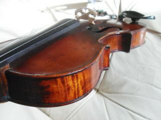 VERY OLD ANTIQUE FULL SIZE VIOLIN COMES WITH CASE AND BOW 3
