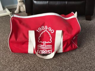 Vintage Nottingham Forest Retro Bag 1989 - 1990 Classic Vintage