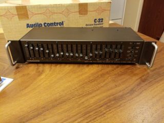 Vintage Audio Control C - 22 Octave Equalizer,  Made In Usa.