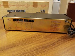 Vintage Audio Control C - 22 Octave Equalizer,  Made in USA. 2