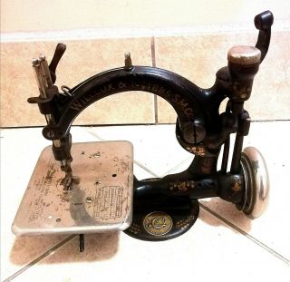 Willcox And Gibbs Sewing Machine.  Antique 1800 