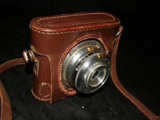 Vintage Toa Gelto - D Iii With Grimmel C 5cm F3.  5 Lens With Case