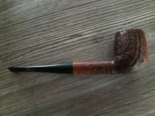 Sandblasted Briar L.  Roux Cogolin Smoking Pipe Model 16