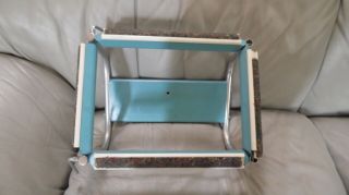 Vintage Portable Lap Rug Hooking Wood Frame Estate Find