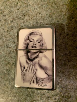 Marilyn Monroe Rare Wind Proof Lighter
