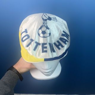 Tottenham Hotspur Spurs Vintage 80s 90s Vintage Supporters Flat Cap Hat Casual