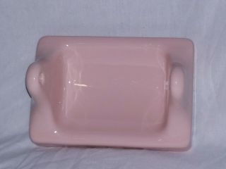 Vintage Pink Ceramic Toilet Paper Holder