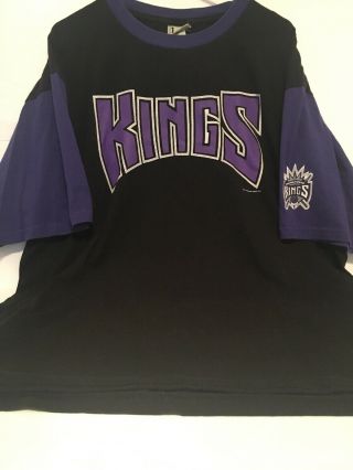 Men’s Vintage Lee Sport Sacramento Kings Jersey Shirt Size 2xl