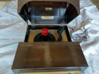 Vintage Rca Victor Victrola Record Player 45 - Bakelite Phonograph Parts