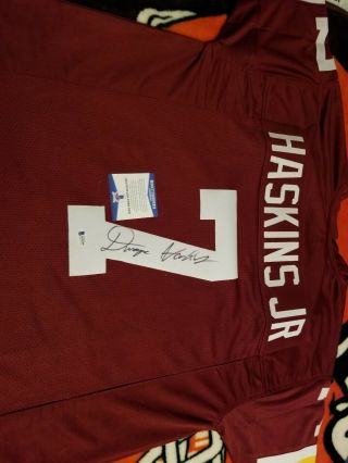 Dwayne Haskins Autographed Washington Redskins Jersey - Beckett
