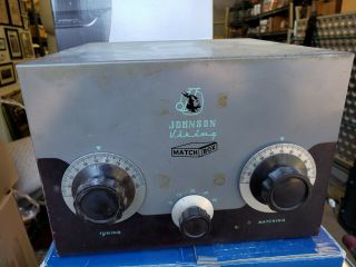 Vintage E.  F.  Johnson Viking Matchbox Tuner 250 - 23 Not