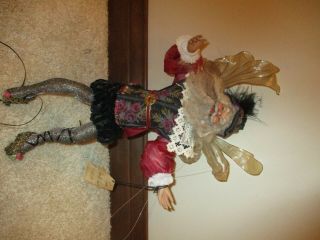 Vintage Lynn West Lasting Endearments Tapestry Elf Fairie Fairy Santa
