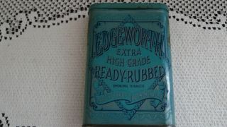 Vintage Edgeworth Extra Ready Rubbed Tobacco Tin