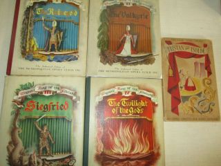 1939 Met Opera " Ring Of The Nibelung " Books Plus " Tristan And Isolde "