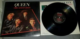 Queen Greatest Hits 1981 Lp Vintage Vinyl 33 Record Opened W/plastic Vg