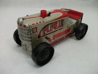 Vintage Marx Tin Toy Tractor 5