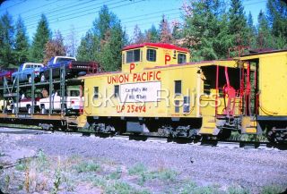 Slide Up 25494 Caboose P Union Pacific 1977 Action Chevy Pick Ups