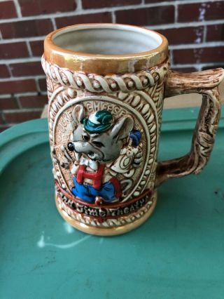 Vintage Pizza Time Theater Chuck E Cheese Stein Japan