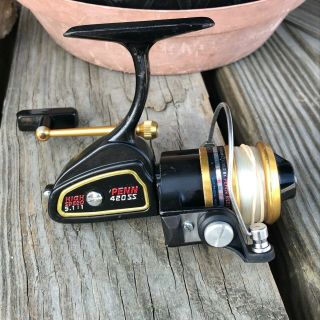 Penn 420 Ss High Speed Spinning Reel Made In Usa